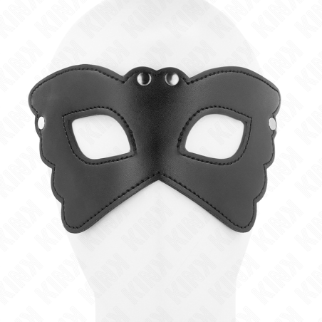 Kink - Máscara de Polipiel Forma Mariposa 20 x 9 cm