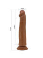 Pretty Love - Sharife Dildo Realístico 25 cm Mulato