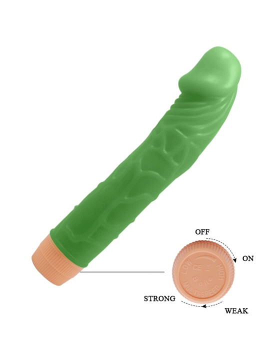 Baile - Bill Vibrador Realístico 22.5 cm Verde