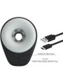 Pretty Love - DJ Girl Masturbador Masculino con Vibración 5 Configuraciones Negro