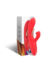 Armony - Vibrador Estimulador Punto G y Clítoris con Lengua Oscilante Rojo