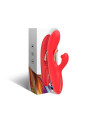 Armony - Vibrador Estimulador Punto G y Clítoris con Lengua Oscilante Rojo