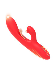 Armony - Vibrador Estimulador Punto G y Clítoris con Lengua Oscilante Rojo
