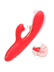 Armony - Vibrador Estimulador Punto G y Clítoris con Lengua Oscilante Rojo