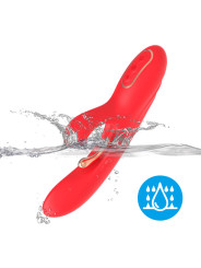 Armony - Vibrador Estimulador Punto G y Clítoris con Lengua Oscilante Rojo