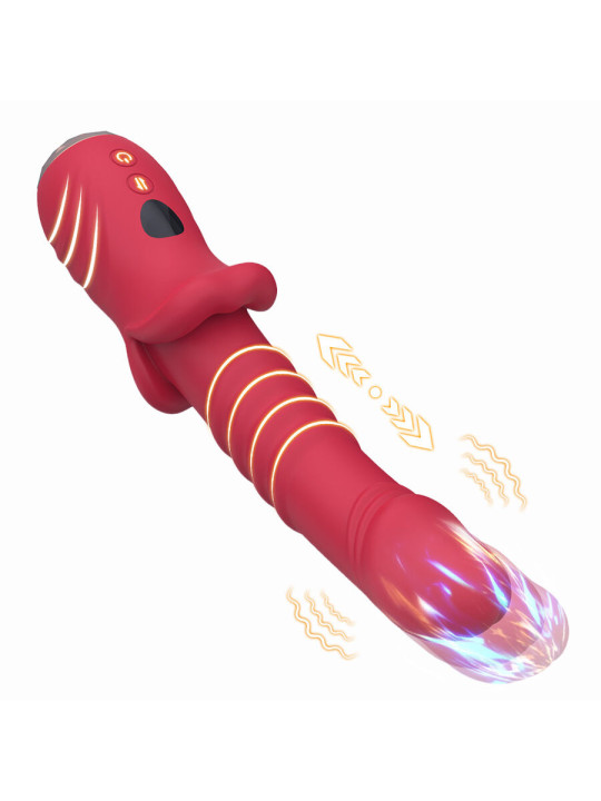 Armony - Dildo Vibrador Estimulador Punto a Rojo