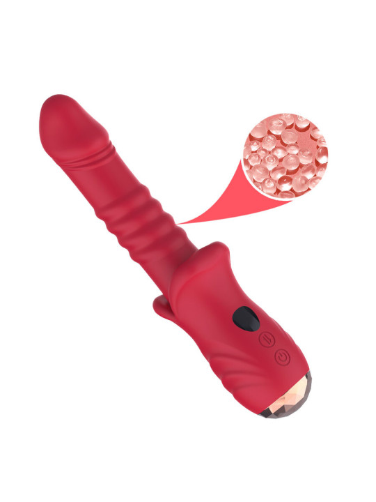 Armony - Dildo Vibrador Estimulador Punto a Rojo