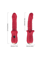 Armony - Dildo Vibrador Estimulador Punto a Rojo