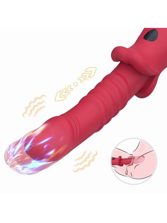 Armony - Dildo Vibrador Estimulador Punto a Rojo