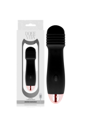 Dolce Vita - Vibrador Recargable Tres Negro 7 Velocidades