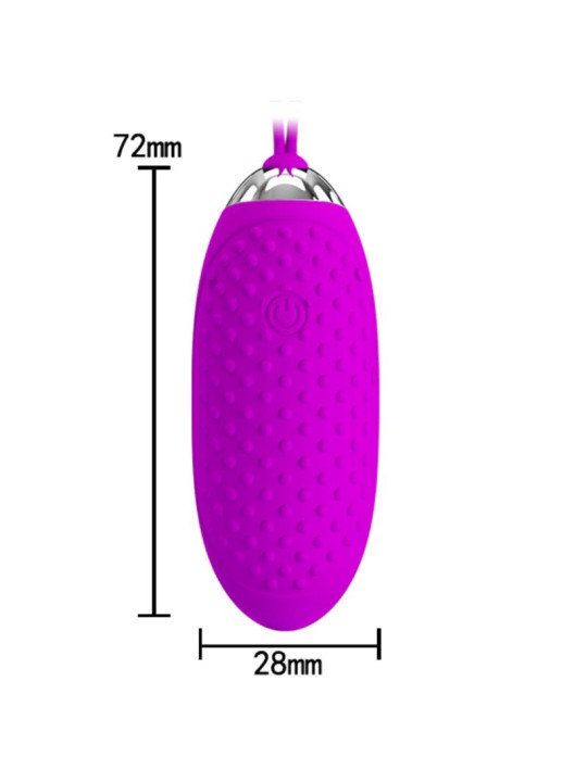Pretty Love - Joanna Huevo Vibrador Control Remoto 12 Modos