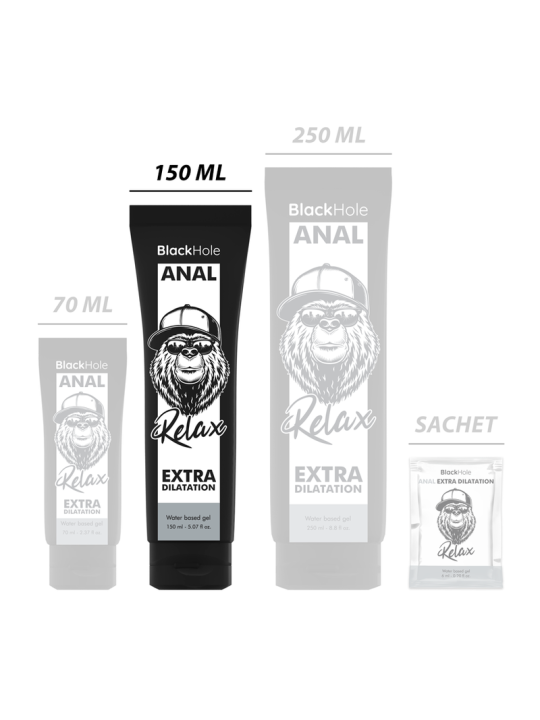 Black Hole - Gel Base Agua Dilatación Anal 150 ml