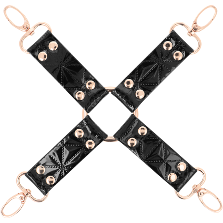 Begme - Black Edition Hog Tie Cuero Vegano