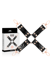 Begme - Black Edition Hog Tie Cuero Vegano