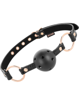 Begme - Black Edition Mordaza Cuero Vegano