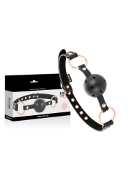 Begme - Black Edition Mordaza Cuero Vegano