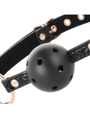 Begme - Black Edition Mordaza Cuero Vegano