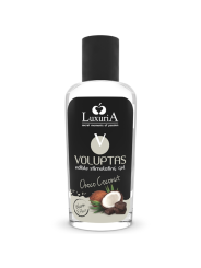 Intimateline Luxuria - Voluptas Gel Masaje Comestible Efecto Calor - Coco y Crema 100 ml