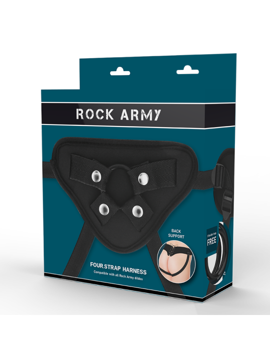Rockarmy - Arnés Ajustable y Anillos Flexibles