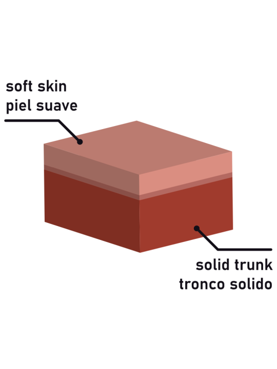 Rockarmy - Arnés + Dual Density Crusader Dildo Realista 21.5 cm Ø 4.46 cm
