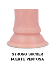 Rockarmy - Arnés + Dual Density Crusader Dildo Realista 21.5 cm Ø 4.46 cm