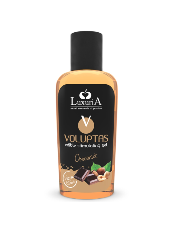Intimateline Luxuria - Voluptas Gel Masaje Comestible Efecto Calor - Choconut 100 ml