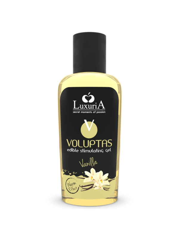 Intimateline Luxuria - Voluptas Gel Masaje Comestible Efecto Calor - Vainilla 100 ml