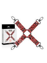 Begme - Red Edition Hog Tie Cuero Vegano