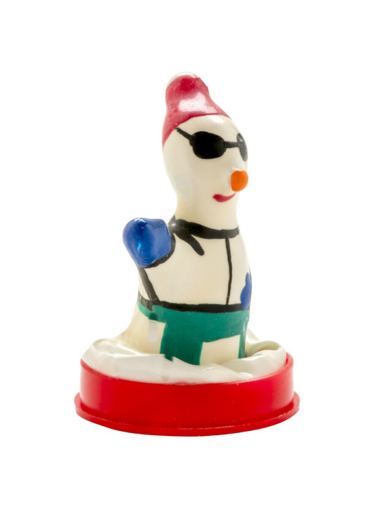 Condomerie - Preservativo Decorativo Pintado a Mano Snowboard XL