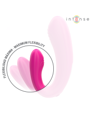 Intense - Janet Estimulador y Vibrador Dual en Forma de U con Control Remoto Rosa