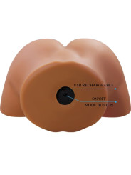 Crazy Bull - Sophia Trasero Femenino Realista Vibrador & Succionador con Sonido 5.5 kg