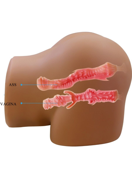 Crazy Bull - Sophia Trasero Femenino Realista Vibrador & Succionador con Sonido 5.5 kg