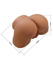 Crazy Bull - Sophia Trasero Femenino Realista Vibrador & Succionador con Sonido 5.5 kg