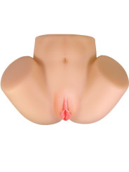 Crazy Bull - Vivian Trasero Femenino Realista Vagina y Anal 7 kg