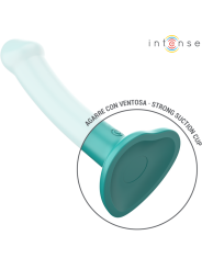 Intense - Katie Vibrador con Ventosa 10 Vibraciones Azul Oscuro Control Remoto