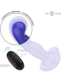 Intense - Shorty Vibrador con Ventosa Azul Control Remoto