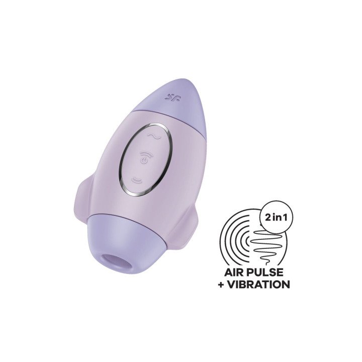 Succionador de Clítoris Satisfyer Mission Control Morado