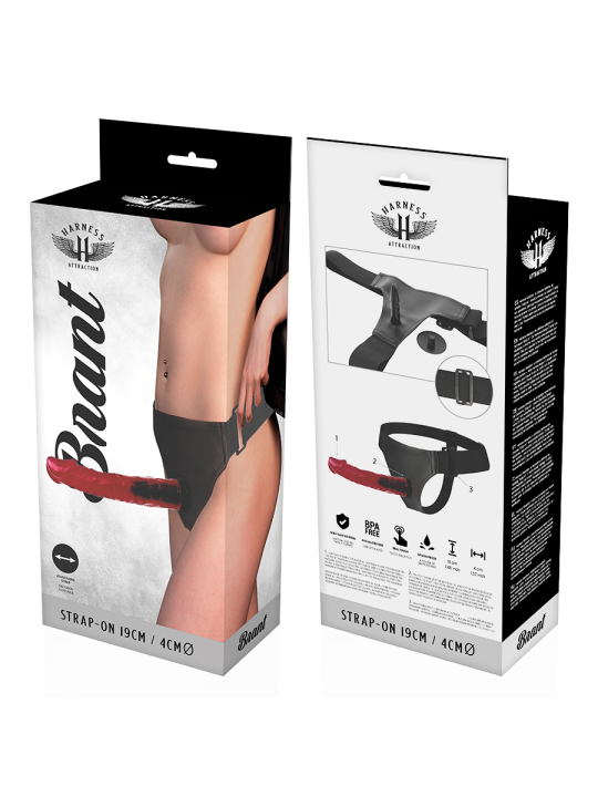 Harness Attraction - Arnés Brant 19 cm Ø 4 cm