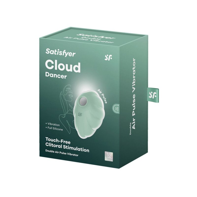 Succionador de Clítoris Satisfyer Cloud Dancer Verde