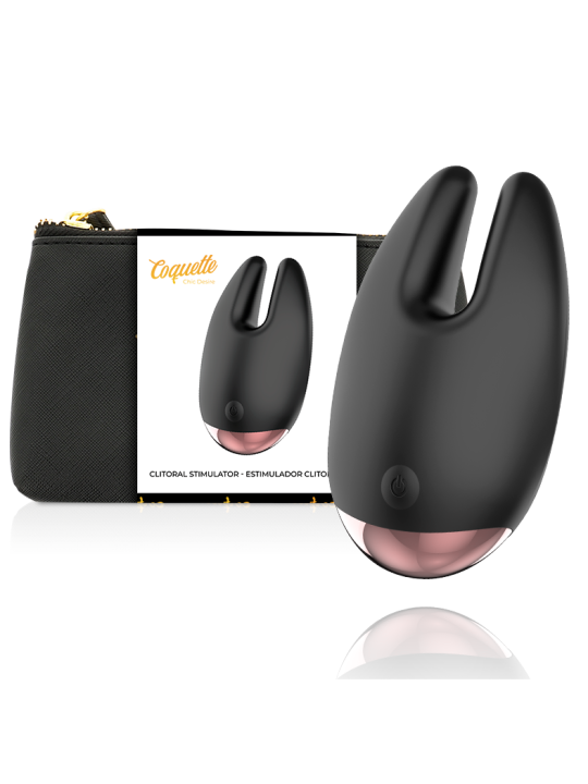 Coquette Chic Desire - Estimulador Clítoris Negro / Gold