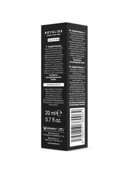 Intimateline - Boyglide Anal Relajante Anal Spray 20 ml