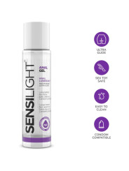 Intimateline - Sensilight Gel Anal Deslizante 60 ml