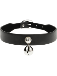 Coquette Chic Desire - Collar Cuero Vegano Accesorio Woman Cascabel