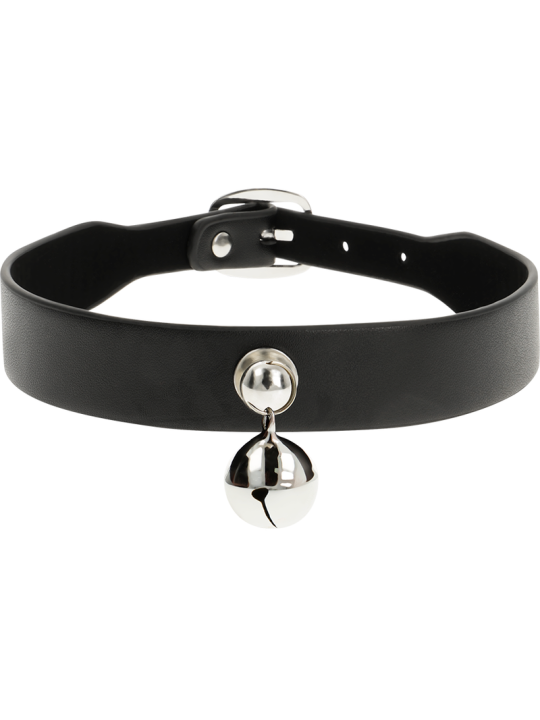 Coquette Chic Desire - Collar Cuero Vegano Accesorio Woman Cascabel