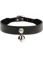 Coquette Chic Desire - Collar Cuero Vegano Accesorio Woman Cascabel