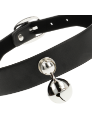 Coquette Chic Desire - Collar Cuero Vegano Accesorio Woman Cascabel