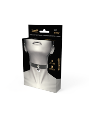 Coquette Chic Desire - Collar Cuero Vegano Accesorio Woman Cascabel