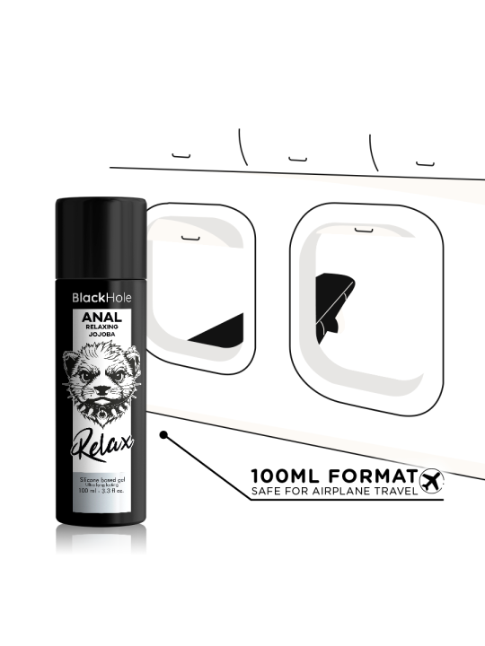Black Hole - Anal Relaxing con Jojoba Base Silicona 100 ml