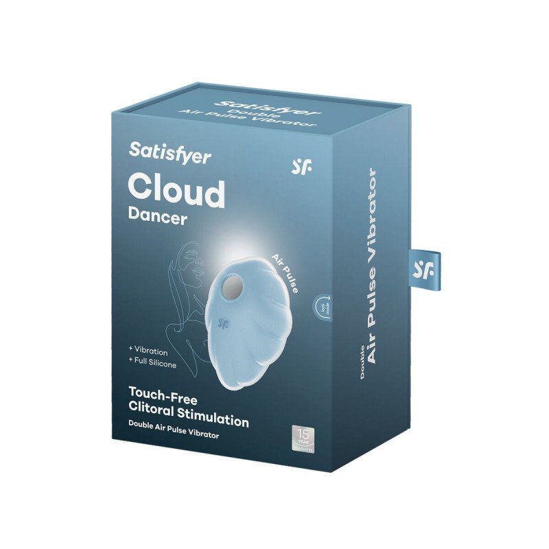 Succionador de Clítoris Satisfyer Cloud Dancer Azul