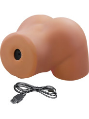 Crazy Bull - Ilana Trasero Femenino Realista Vibrador & Succionador con Sonido 6.8 kg